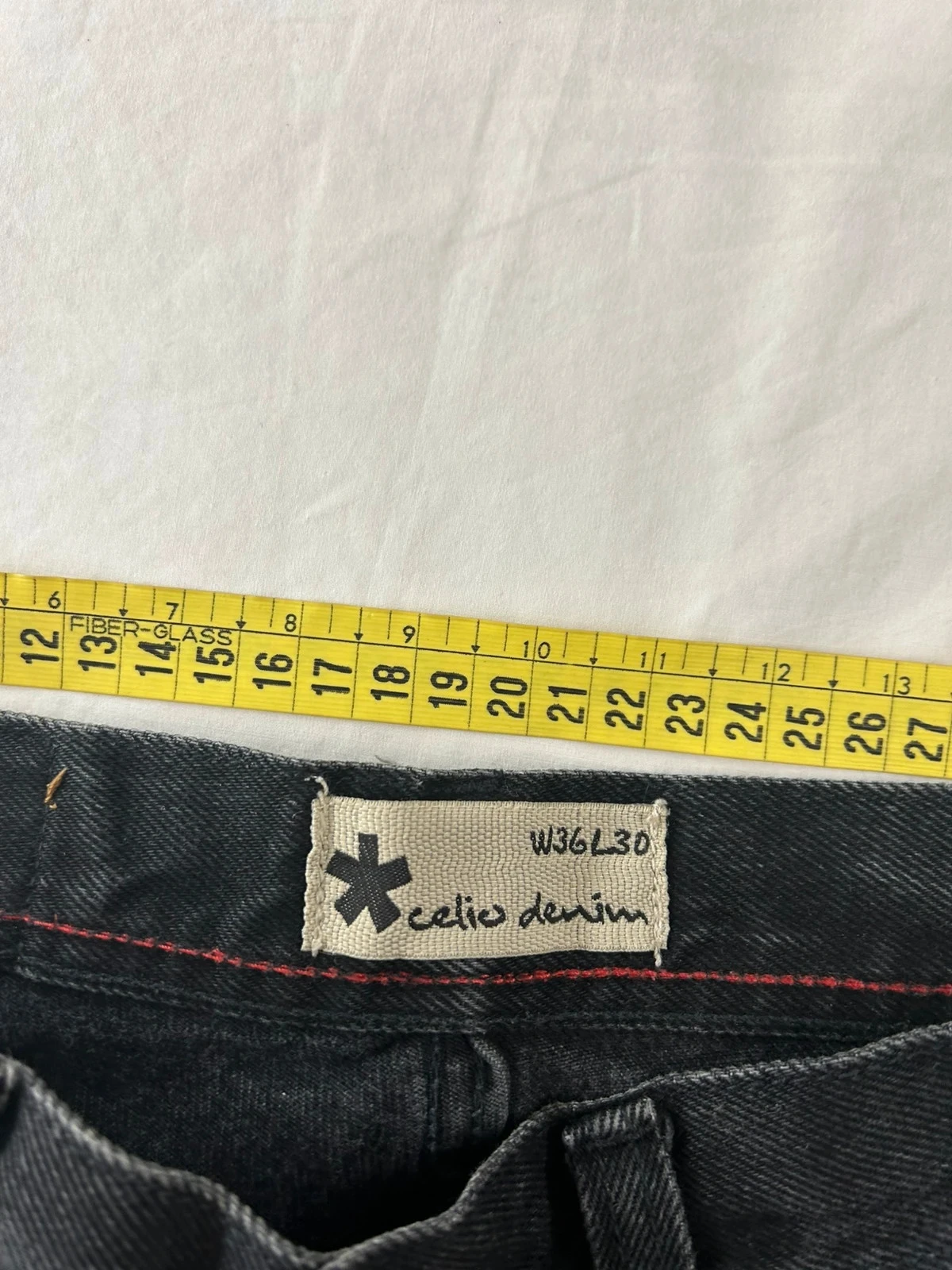 Jean negro Celio corte recto W36 L30 – photo 11